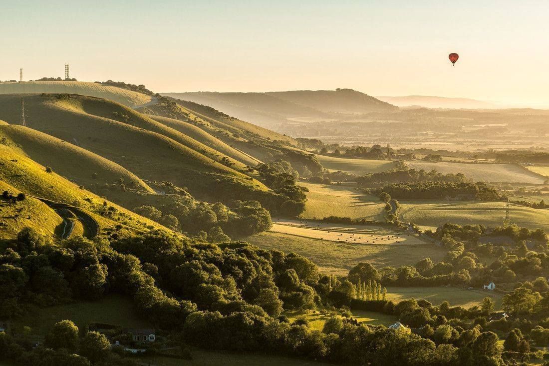 Fulking escarpment by Robert Maynard