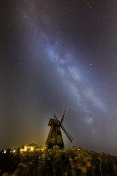 Rottingdean under Milky Way by Sumitra Sribhashyam