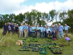 SDNPA Members SDNPA Rangers SDVRS and SDS Conservation Volunteers plug...