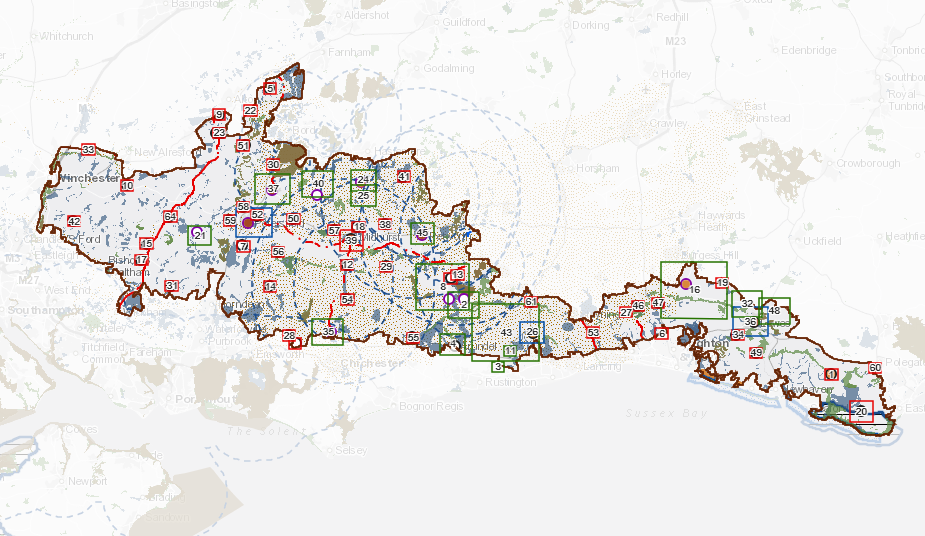 South Downs Way Map Pdf Policies Map - South Downs National Park Authority