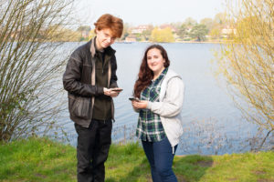 South Downs Youth Ambassadors Kirsty and Cameron