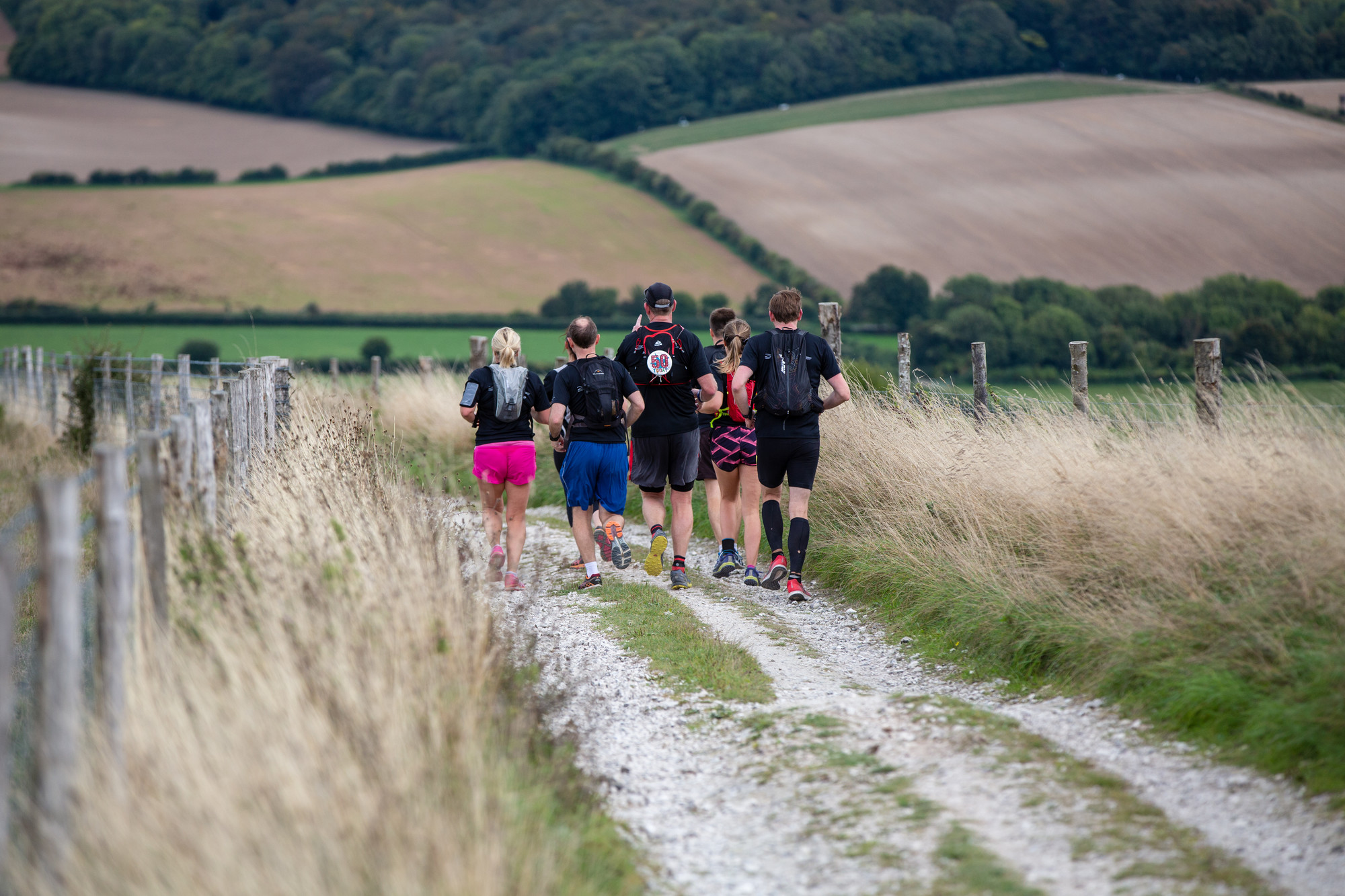 Trail running South Downs National Park Authority