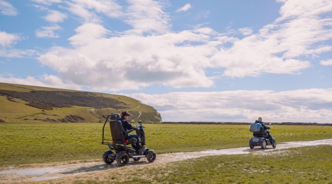 Accessible scooter hire at Seven Sisters and Cuckmere Haven
